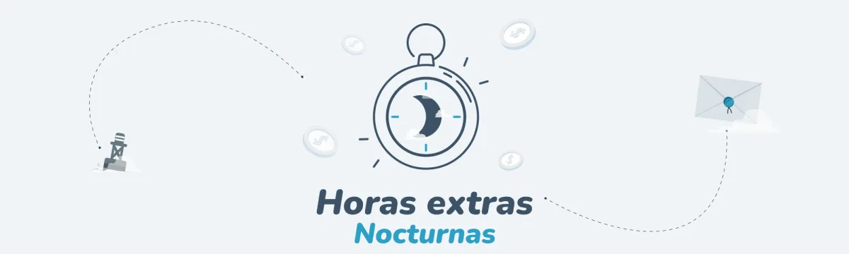 Hora extra nocturna: ejemplos y cálculo