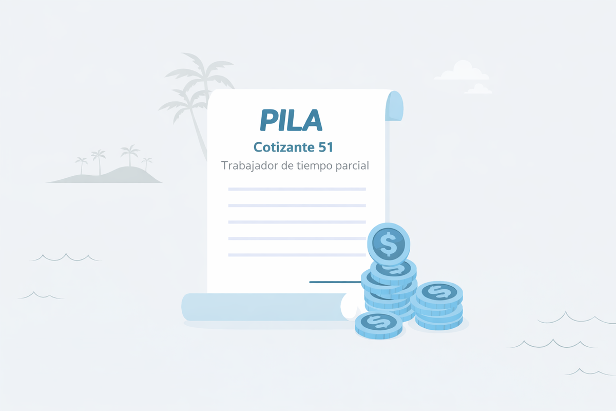 PILA: Cotizante 51 - Trabajador de tiempo parcial