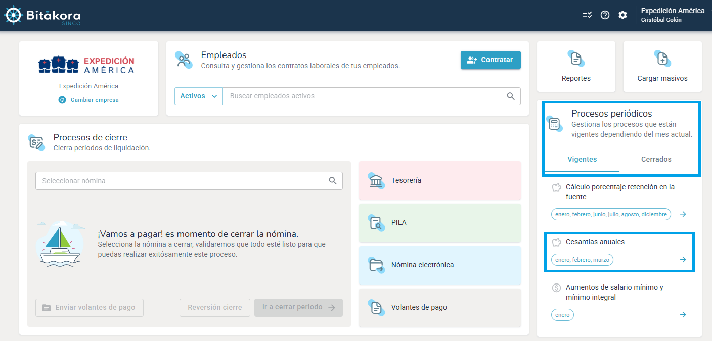 Proceso de cesantías anuales con nuevo diseño
