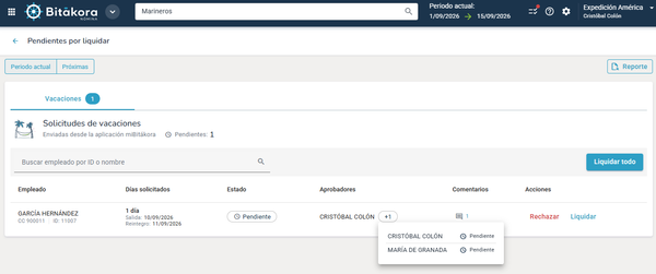 Ahora puedes configurar hasta 10 aprobadores en las solicitudes del portal de empleados